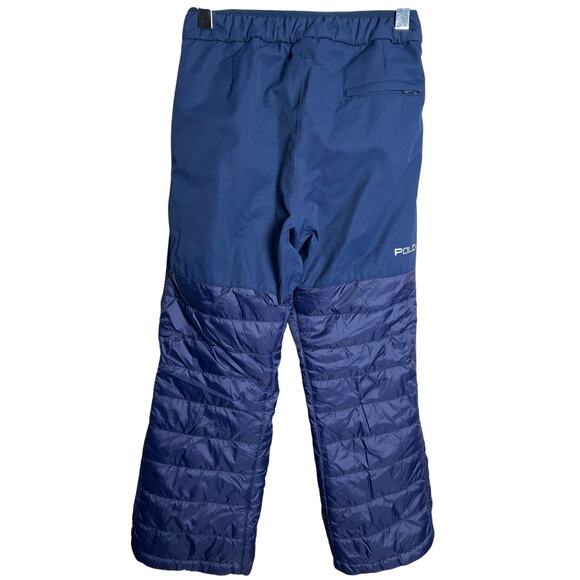 Polo Ralph Lauren Size 8 Small Navy Snowpants Elastic Waist - Picture 2 of 7